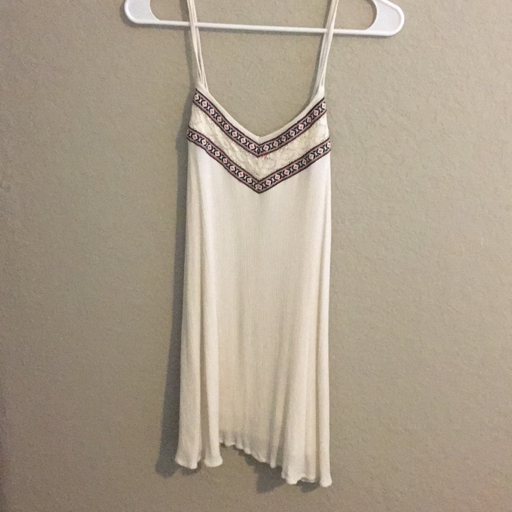 Pacsun White Flowy Dress - LA Hearts